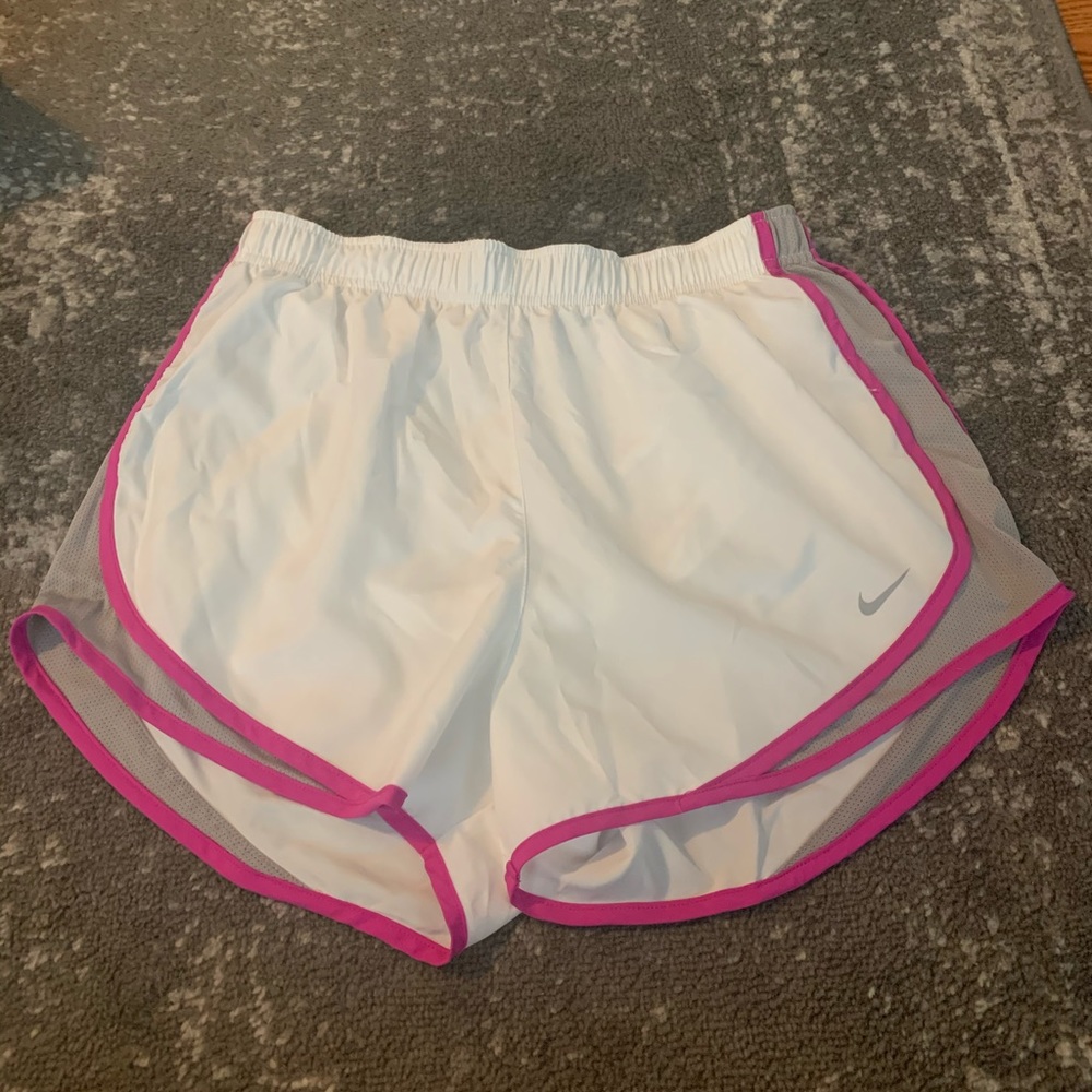 White and Pink Nike Dri-Fit